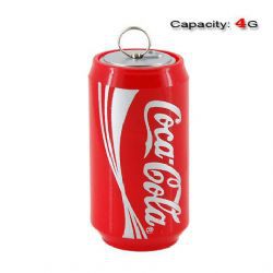 4GB Lovely Coca Cola Garrafa Flash Drive 