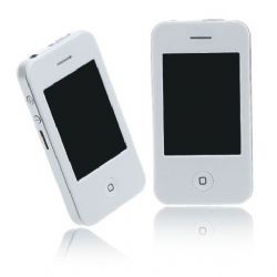 KMC900 Portátil 4GB LCD de 2,8 polegadas Touch Screen 4 MP4 Media Player com 3 Mega Pixel Digital (Branco)
